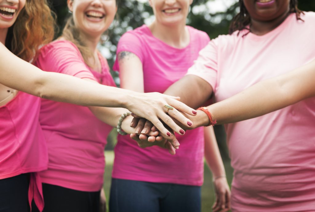 women fighting breast cancer 1